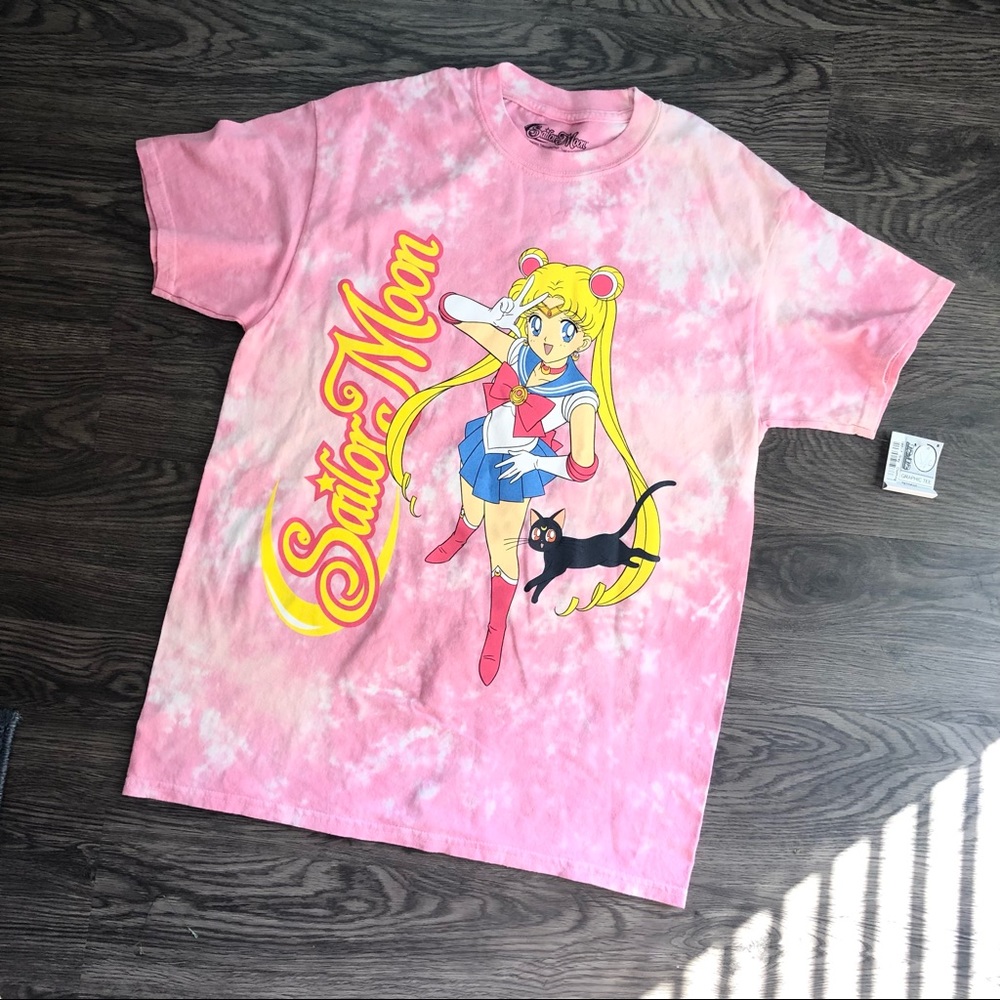 Sailor Moon Tie Dye Shirt